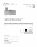 Modelo 15, lineal "Enduro" 2088 mm con "BARAZZA" - Imagen 2