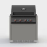 Bloque 1D con barbacoa Napoleon 700 32" negro mate